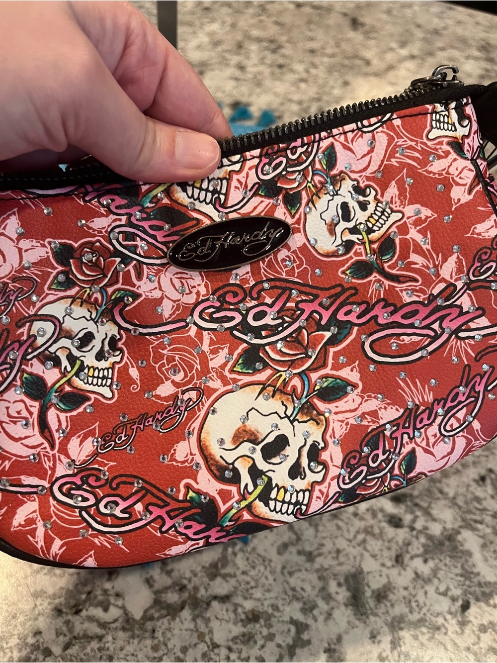 Ed Hardy Mini Handbag New - Picture 8 of 11